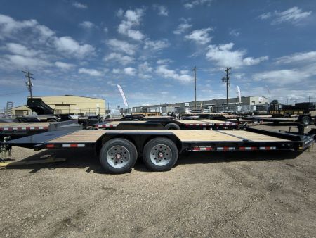 New 2025 Sure-Trac 7 x 18+4 Pro Series Beam Tilt Equipment, 17.6K Tilt Trailer