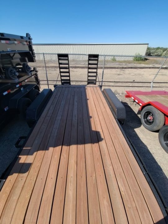 New 2025 Sure-Trac 7 x 18 (16+2) Equipment Trailer, 14K Equipment Trailer