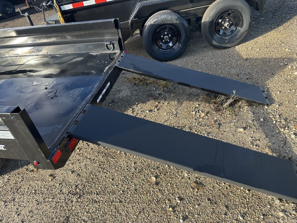 New 2026 Sure-Trac 4.5 x 8 Utility Dump 3K Dump Trailer