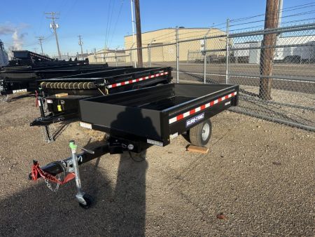 New 2026 Sure-Trac 4.5 x 8 Utility Dump 3K Dump Trailer