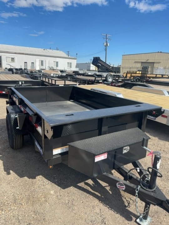 New 2026 Sure-Trac 5 x 8 Single Ram Homeowner Dump 5K Dump Trailer