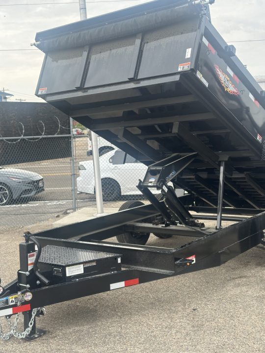 New 2025 H&H Trailers 83x14 Industrial Dump Trailer, 14K Scissor Dump Trailer