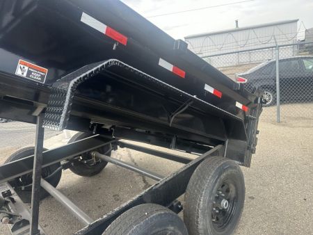 New 2025 H&H Trailers 83x14 Industrial Dump Trailer, 14K Scissor Dump Trailer