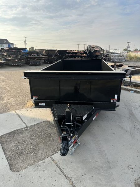 New 2025 H&H Trailers 83x16 Industrial Dump Trailer,14K Scissor Dump Trailer