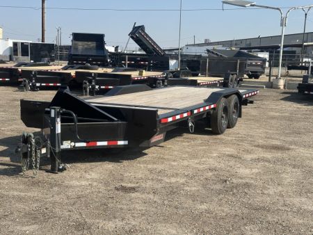 New 2025 Midsota 102X22 TBWB22 17.6K BP Equipment Trailer