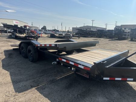 New 2025 Midsota 102X22 TBWB22 17.6K BP Equipment Trailer