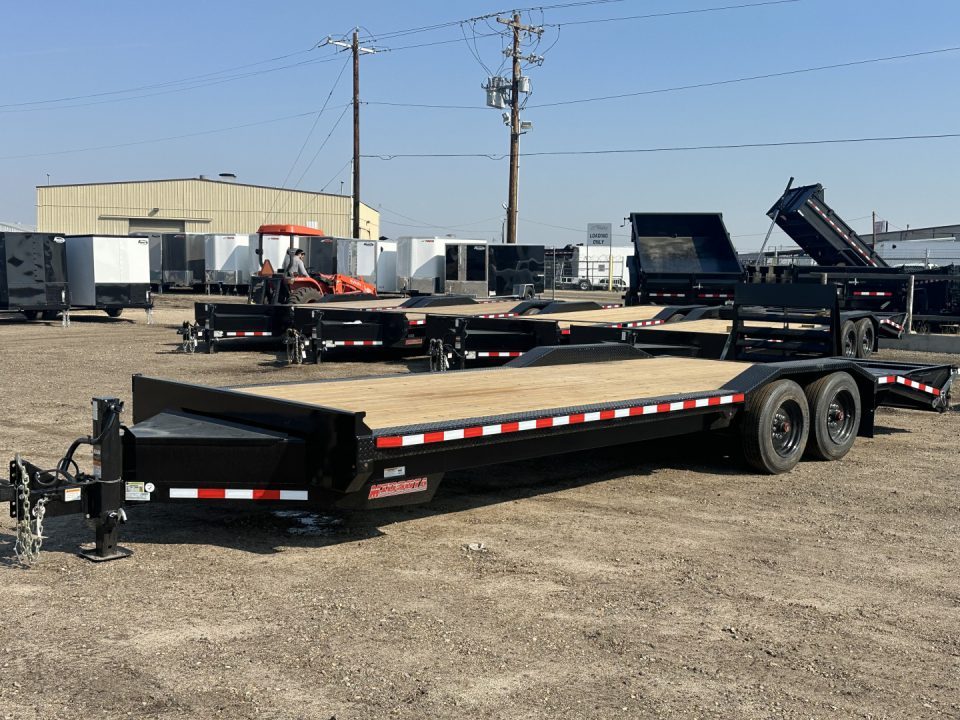 New 2025 Midsota 102X24 STWB24 17.6K BP Equipment Trailer