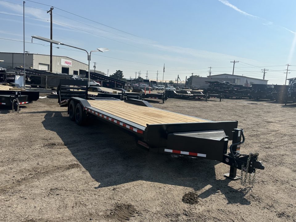 New 2025 Midsota 102X24 STWB24 17.6K BP Equipment Trailer