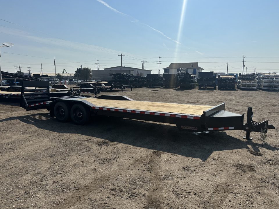 New 2025 Midsota 102X24 STWB24 17.6K BP Equipment Trailer