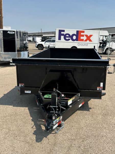 New 2025 H&H Trailers 83x14 Industrial Dump Trailer, 14K Scissor Dump Trailer