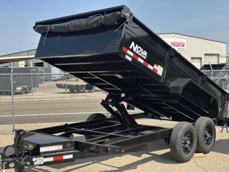 New 2026 Midsota 82 X 14 NOVA SCISSOR DUMP, 14K BP Dump Trailer