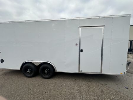New 2026 Impact Trailers 8.5X20 Quake Flat Top V-Nose Car Hauler Car Hauler