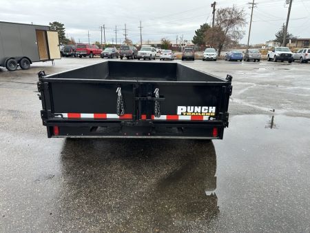 New 2026 Punch 83X14 Scissor Dump 14K Dump Trailer