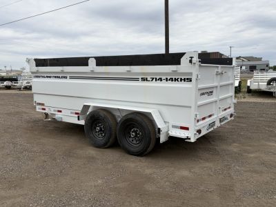 New 2026 Southland 7x14 14k High Side Dump Trailer