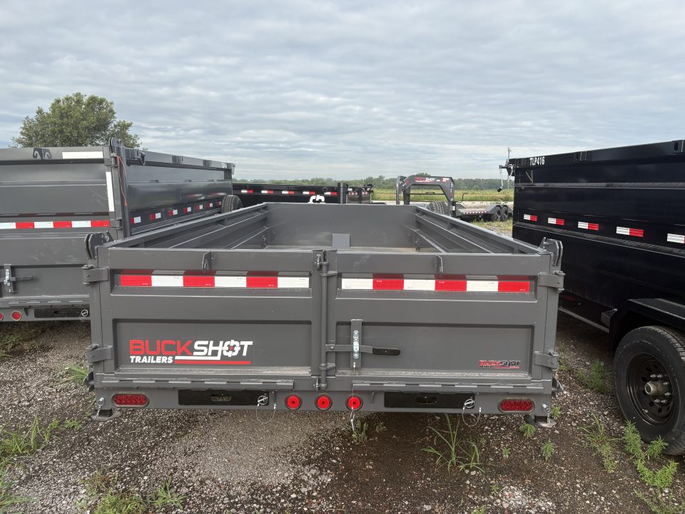 New 2026 Buckshot MFG TLP216 Dump Trailer
