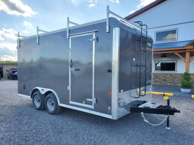 New 2026 Car Mate Trailers CM818CC-HD Contractor Trailer / 9990 GVWR / 8.5'x16'