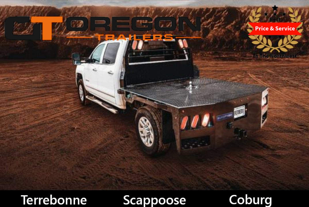 New 2026 Sure-Trac 84"x84" Flatbed W/Gooseneck Hitch