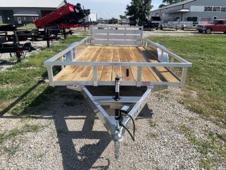 New 2026 H&H Trailers 82X14 Aluminum Rail Side 7K Tandem