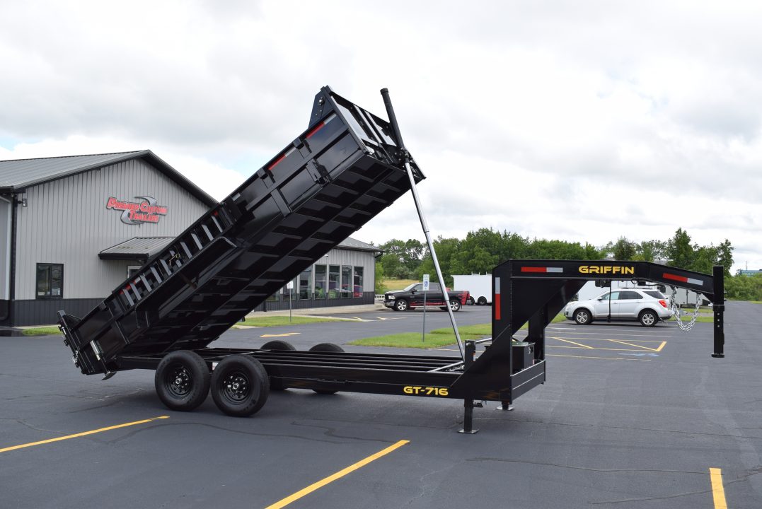 New 2027 Griffin Trailers GT 7x16 Gooseneck Dump Trailer