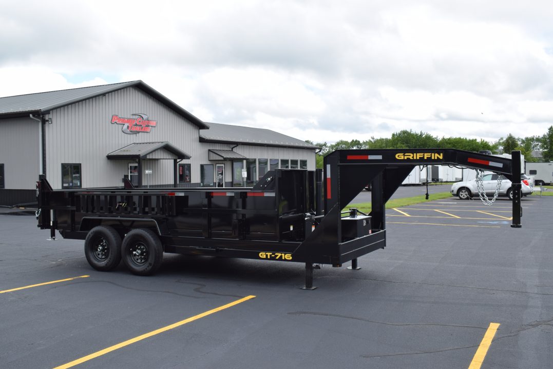 New 2027 Griffin Trailers GT 7x16 Gooseneck Dump Trailer