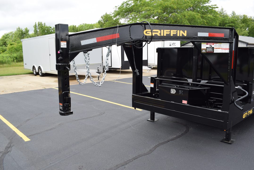 New 2027 Griffin Trailers GT 7x16 Gooseneck Dump Trailer