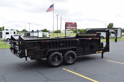 New 2027 Griffin Trailers GT 7x16 Gooseneck Dump Trailer