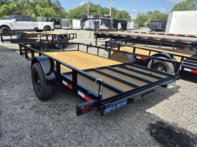 New 2026 6x12 Utility Trailer with Ramp Gate – Lightweight 2,990 GVWR Hauler N156644