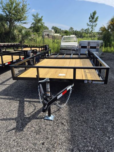 New 2026 6x12 Utility Trailer with Ramp Gate – Lightweight 2,990 GVWR Hauler N156644