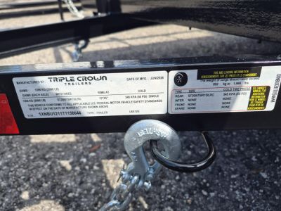 New 2026 6x12 Utility Trailer with Ramp Gate – Lightweight 2,990 GVWR Hauler N156644