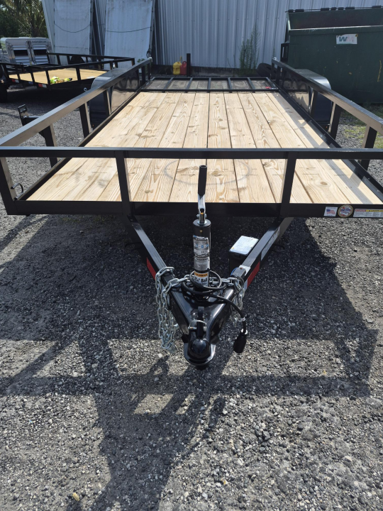 New 2026 Triple Crown Trailers 6x16 Tandem Axle Utility Trailer with Gate | 7K GVWR I with Brakes Utility Trailer