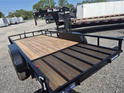 New 2026 Triple Crown Trailers 6x16 Tandem Axle Utility Trailer with Gate | 7K GVWR I with Brakes Utility Trailer