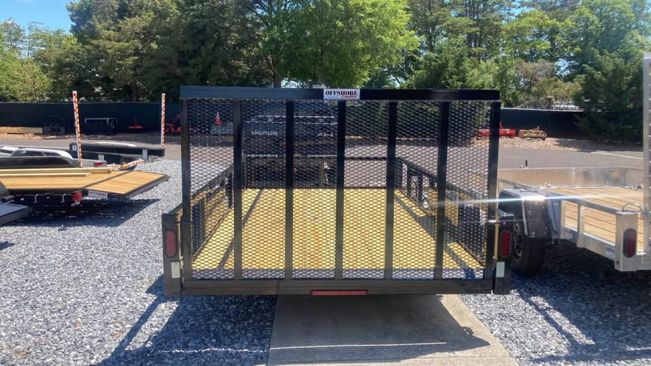 New 2027 Quality Steel and Aluminum 7x12 Utility Trailer