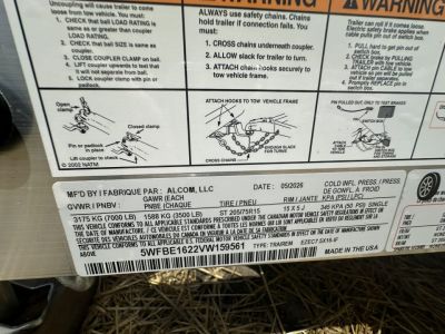 New 2026 E-Z Hauler EZEC7.5X16-IF Cargo / Enclosed Trailer