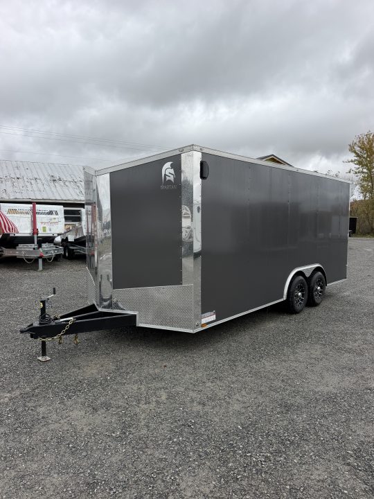New 8.5X18 Tandem Spartan Cargo Cargo / Enclosed Trailer