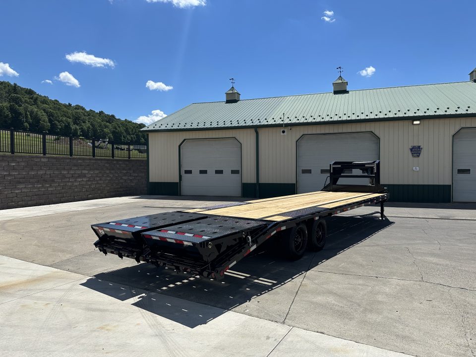 New PJ 30' Low-Pro Quest Series w/ Monster Ramps - 8,000 lb. Axles