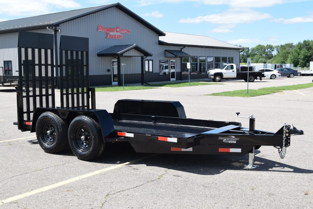 New BND 6x12 SCISSOR LIFT TRAILER w/ 5200LB AXLES