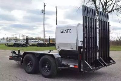 New BND 6x12 SCISSOR LIFT TRAILER w/ 5200LB AXLES