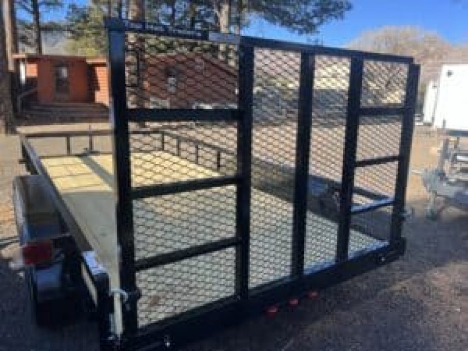 New 2026 Top Hat Trailers 77X12 LDX Utility Flatbed Trailer Utility Trailer