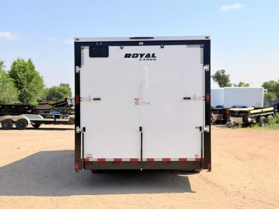 New 2026 Royal Cargo Trailers 8-20-1.5V Enclosed Car Hauler