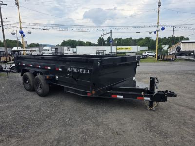New 2026 Iron Bull DTB 7X16 14.9K - SCISSOR Dump Trailer