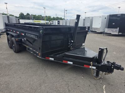 New 2026 Iron Bull DTB 7X16 14.7K - TELESCOPIC Dump Trailer