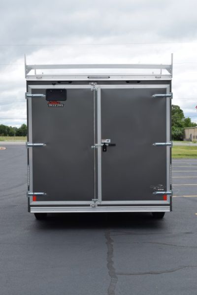 New 2026 United UXT 8.5x16 Pro Contractor w/ Ladder Racks, Tool Crib, Rear Double Doors & 30A Electrical
