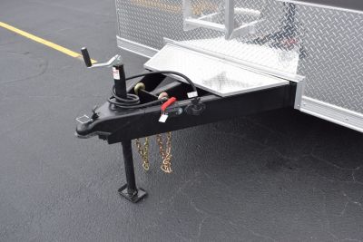 New 2026 United UXT 8.5x16 Pro Contractor w/ Ladder Racks, Tool Crib, Rear Double Doors & 30A Electrical