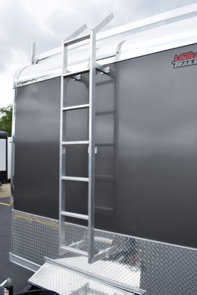 New 2026 United UXT 8.5x16 Pro Contractor w/ Ladder Racks, Tool Crib, Rear Double Doors & 30A Electrical
