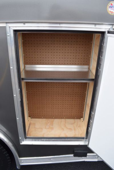 New 2026 United UXT 8.5x16 Pro Contractor w/ Ladder Racks, Tool Crib, Rear Double Doors & 30A Electrical