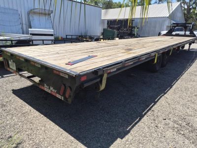 Consignment 2025 Trail Maxx 40 Ft. Gooseneck Equipment Trailer – 12,000 LB Capacity Heavy-Duty Hauler