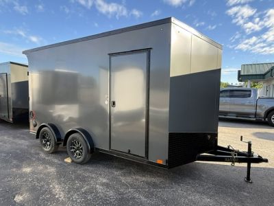New 2027 United Trailers 7.5X14 Cargo / Enclosed Trailer