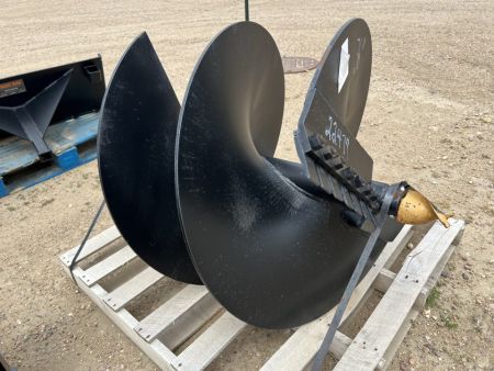 New 2025 Lowe 36  Skid Steer Post Auger Bit Attachment