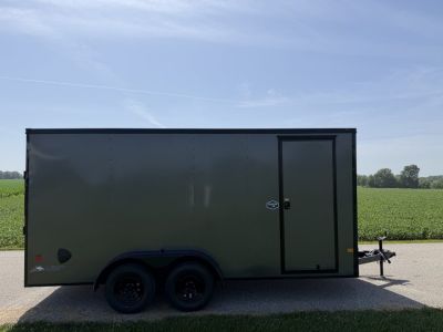 New 2026 American Hauler 7'x16' 7K Arrow Deluxe Cargo / Enclosed Trailer