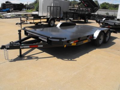 New Car Hauler 83 X 18 Metal Deck Dove Tail 9995 GVRW